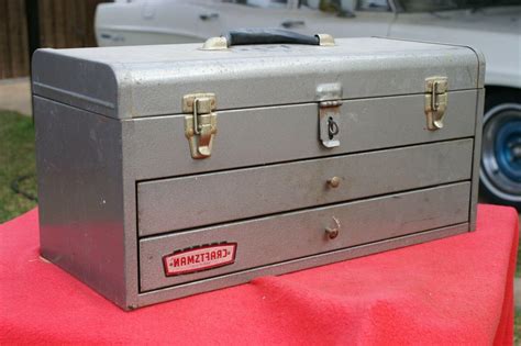 metal craftsman tool boxes|craftsman two drawer tool box.